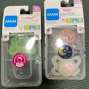 Pacifiers.